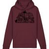 Sweatshirt a capuche unisexe BIO Vignette