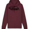 Sweatshirt a capuche unisexe BIO Vignette