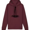 Sweatshirt a capuche unisexe BIO Vignette