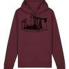 Sweatshirt a capuche unisexe BIO Vignette