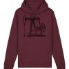 Sweatshirt a capuche unisexe BIO Vignette