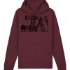 Sweatshirt a capuche unisexe BIO Vignette