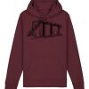 Sweatshirt a capuche unisexe BIO Vignette
