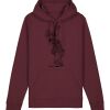 Sweatshirt a capuche unisexe BIO Vignette