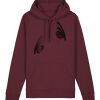 Sweatshirt a capuche unisexe BIO Vignette