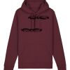 Sweatshirt a capuche unisexe BIO Vignette