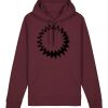 Sweatshirt a capuche unisexe BIO Vignette