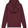 Sweatshirt a capuche unisexe BIO Vignette