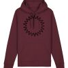 Sweatshirt a capuche unisexe BIO Vignette