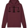 Sweatshirt a capuche unisexe BIO Vignette