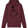 Sweatshirt a capuche unisexe BIO Vignette