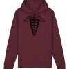 Sweatshirt a capuche unisexe BIO Vignette