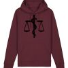 Sweatshirt a capuche unisexe BIO Vignette