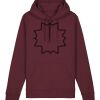 Sweatshirt a capuche unisexe BIO Vignette