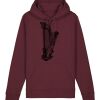 Sweatshirt a capuche unisexe BIO Vignette