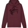Sweatshirt a capuche unisexe BIO Vignette