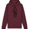 Sweatshirt a capuche unisexe BIO Vignette