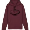 Sweatshirt a capuche unisexe BIO Vignette