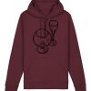 Sweatshirt a capuche unisexe BIO Vignette