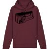 Sweatshirt a capuche unisexe BIO Vignette