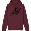 Sweatshirt a capuche unisexe BIO Vignette
