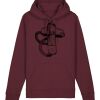 Sweatshirt a capuche unisexe BIO Vignette