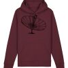 Sweatshirt a capuche unisexe BIO Vignette