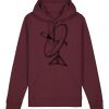 Sweatshirt a capuche unisexe BIO Vignette