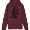 Sweatshirt a capuche unisexe BIO Vignette