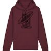 Sweatshirt a capuche unisexe BIO Vignette