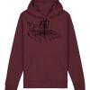 Sweatshirt a capuche unisexe BIO Vignette