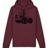 Sweatshirt a capuche unisexe BIO Vignette