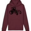 Sweatshirt a capuche unisexe BIO Vignette