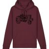 Sweatshirt a capuche unisexe BIO Vignette