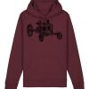 Sweatshirt a capuche unisexe BIO Vignette