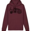 Sweatshirt a capuche unisexe BIO Vignette