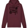 Sweatshirt a capuche unisexe BIO Vignette