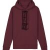 Sweatshirt a capuche unisexe BIO Vignette