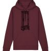 Sweatshirt a capuche unisexe BIO Vignette