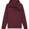 Sweatshirt a capuche unisexe BIO Vignette