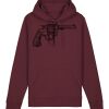 Sweatshirt a capuche unisexe BIO Vignette