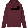Sweatshirt a capuche unisexe BIO Vignette