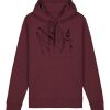 Sweatshirt a capuche unisexe BIO Vignette