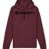 Sweatshirt a capuche unisexe BIO Vignette