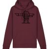 Sweatshirt a capuche unisexe BIO Vignette