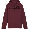 Sweatshirt a capuche unisexe BIO Vignette