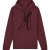 Sweatshirt a capuche unisexe BIO Vignette