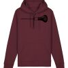 Sweatshirt a capuche unisexe BIO Vignette