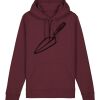 Sweatshirt a capuche unisexe BIO Vignette