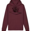 Sweatshirt a capuche unisexe BIO Vignette